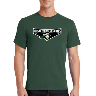 Morgan County Wranglers Full Front Tshirt Thumbnail