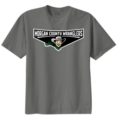 Morgan County Wranglers Full Front Youth Tshirt Thumbnail