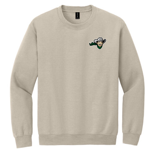 Embroidered LC Wrangler Face Crewneck Sweatshirt Thumbnail