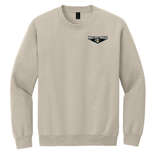 Embroidered LC Morgan County Wranglers Crewneck Sweatshirt Thumbnail