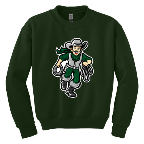 Wrangler Front Youth Crewneck Sweatshirt Thumbnail