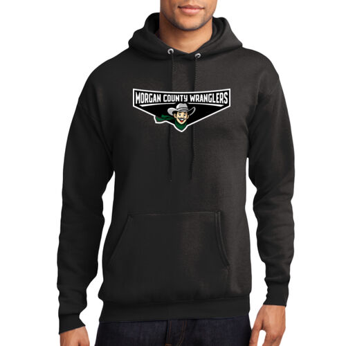 Morgan County Wranglers Front Hoodie Thumbnail