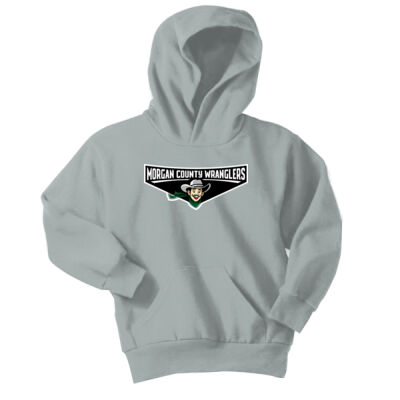 Morgan County Wranglers Front Youth Hoodie Thumbnail