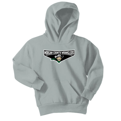 Morgan County Wranglers Front Youth Hoodie Thumbnail
